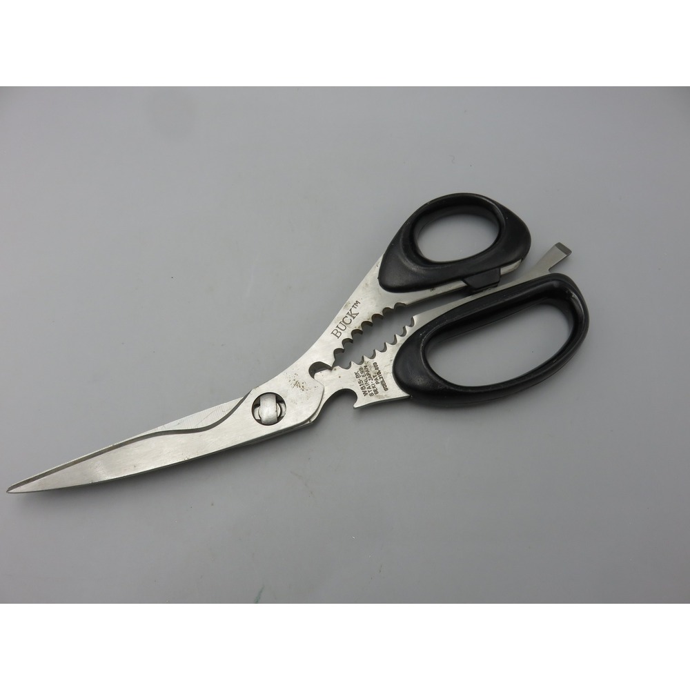 Buck Knives W815-BK Kitchen Shears Stainless Seki Japan Multi Tool Scissors